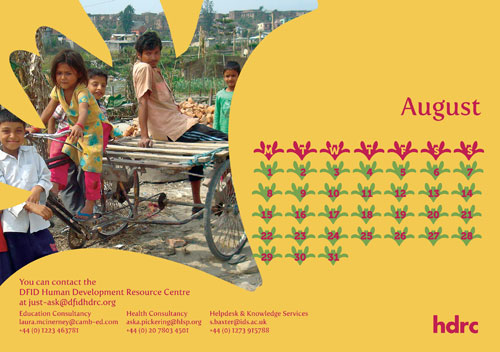 hdrc Calendar 2011